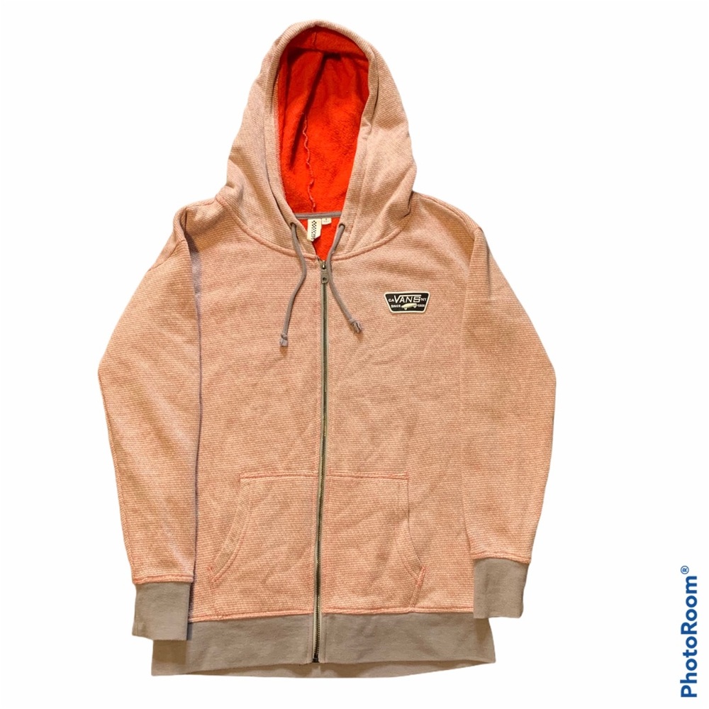 Vans zip up hoodie